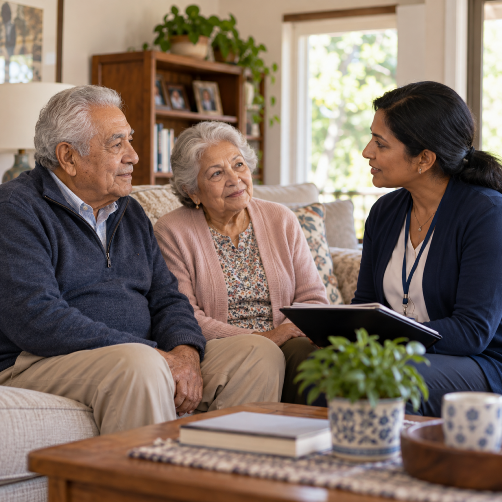 Home‑based respite care assessment for senior adults at home