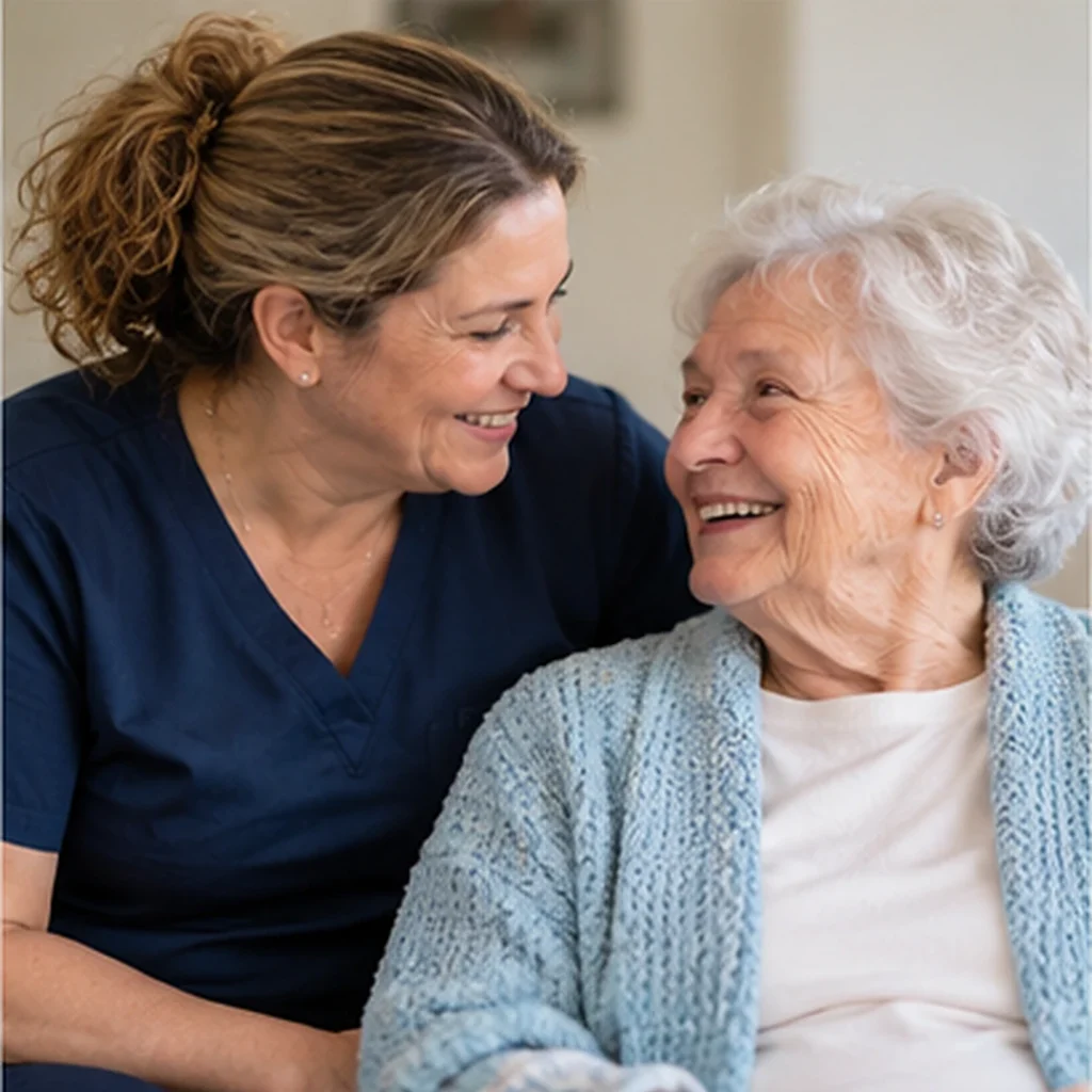 Clinical hospice support delivered in the patient’s home.
