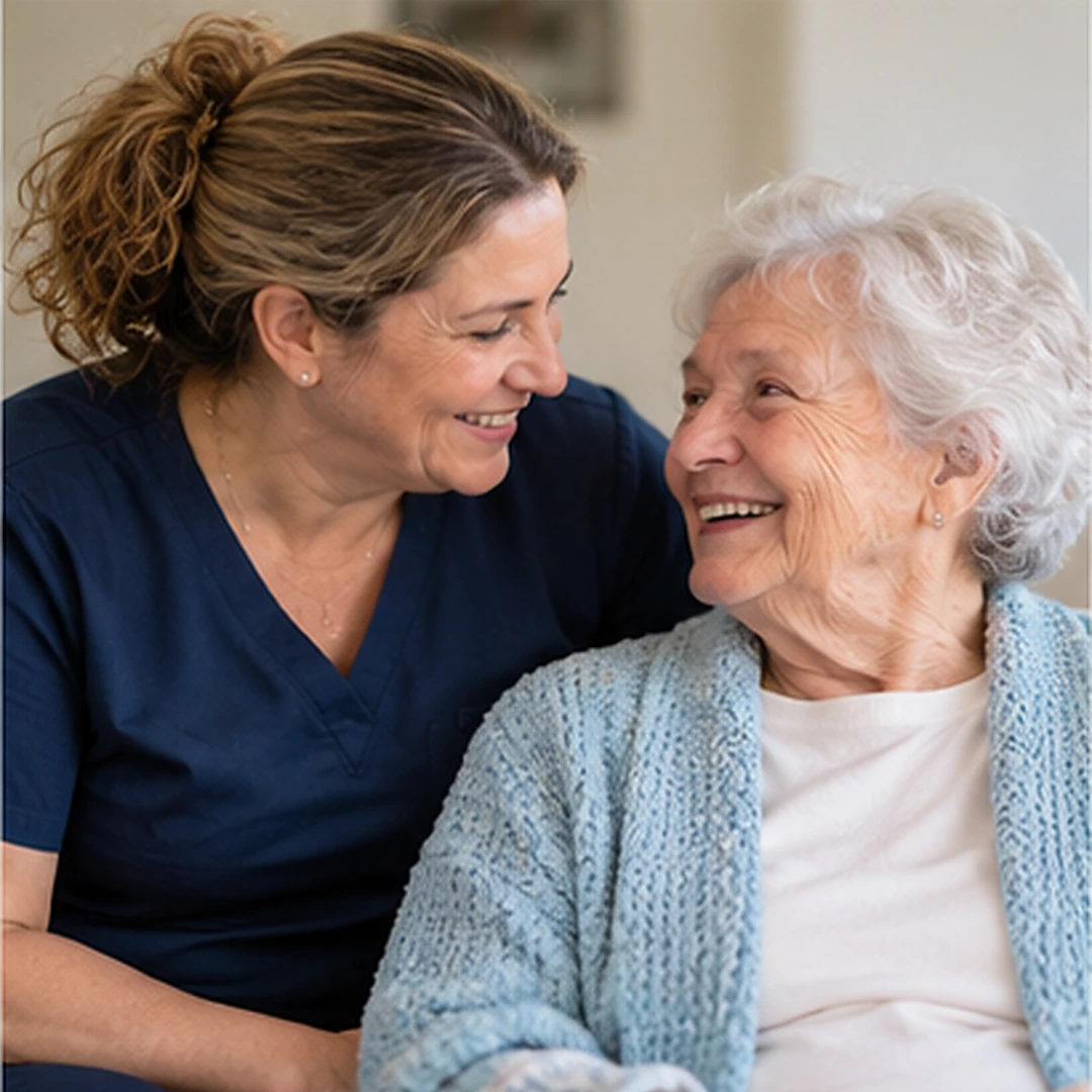 Clinical hospice support delivered in the patient’s home.